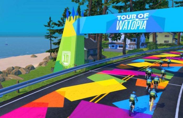 Tour de Watopia 2024, the festivities continue for the 10th anniversary of Zwift