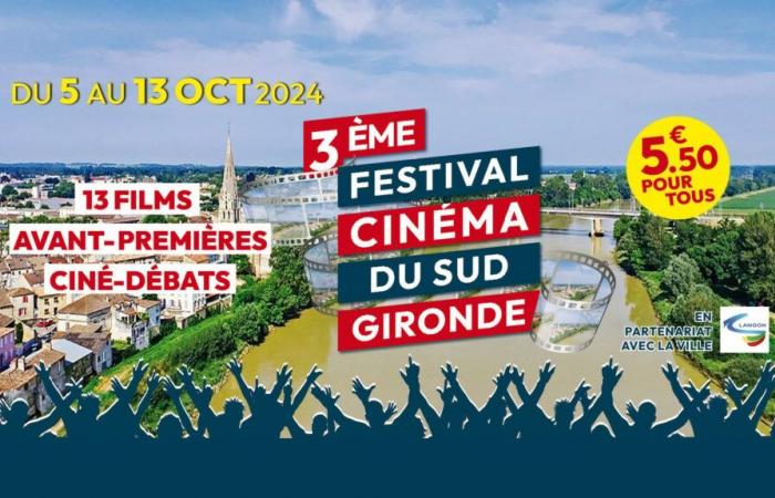 The 3rd edition of the Cinéma du Sud-Gironde festival returns to Bordeaux