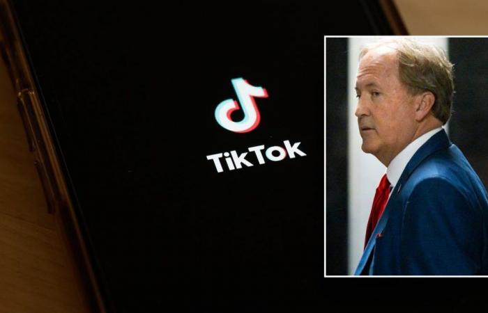 Texas AG sues TikTok for allegedly sharing personal data of minors