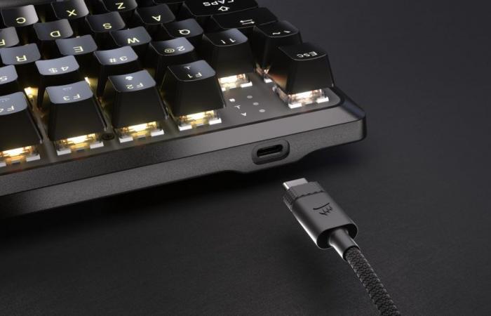 The K70 Core TKL keyboard is revealed