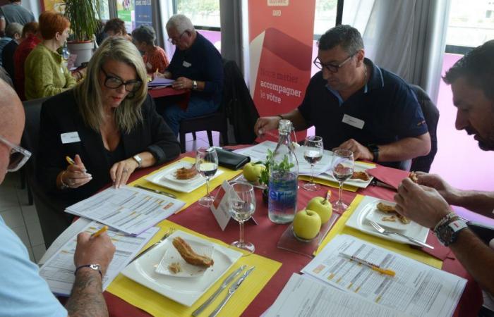 Gard Gourmand Competition: tastings in progress