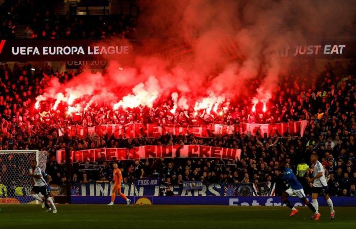 Rangers ultras’ firework shame risks MORE Copland Stand chaos and closures – it put tin lid on bad night for Light Blues