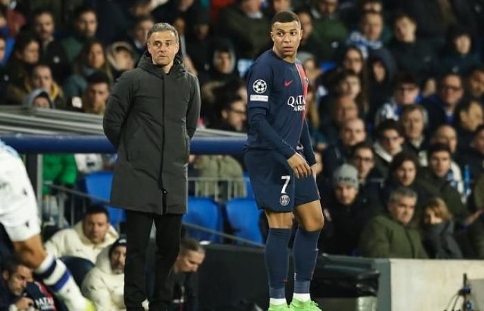 when Luis Enrique reframed Mbappé before the return match against Barça (Ligue 1)