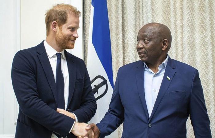 Prince Harry is visiting Lesotho, his “second home”