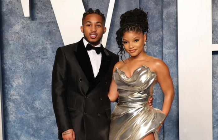 less than a year after the birth of their first child, Halle Bailey separates from her partner, rapper DDG