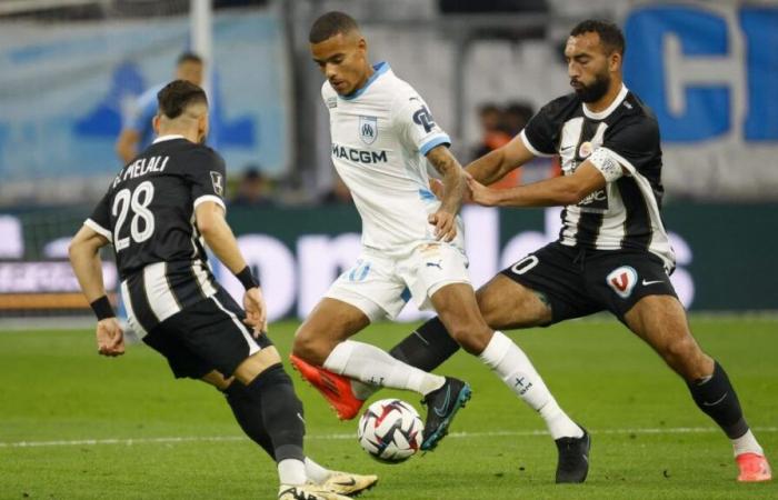 ten against ten, OM breaks its teeth against Angers