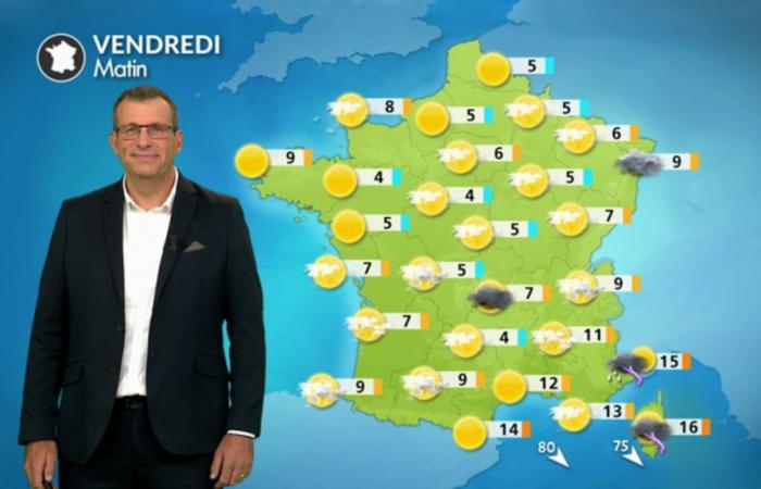 Weather for Friday, October 4: generous sunshine and great morning freshness