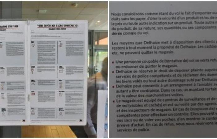 The “questionable” practices of a Delhaize store spark controversy: “€50 fine for forgetting to scan a shopping bag for less than €1”