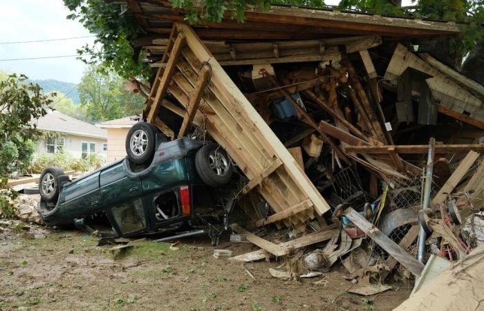 In the mountains hit by the hurricane, mud and mutual aid