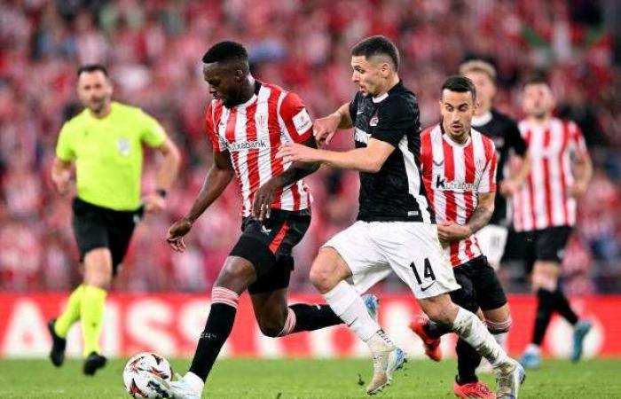 Inaki Williams ecstatic after crucial Europa League goal |