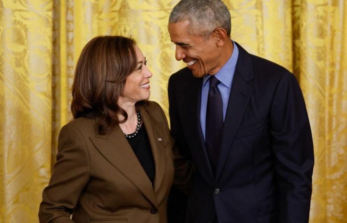 Barack Obama begins a seduction operation to support Kamala Harris one month before the vote