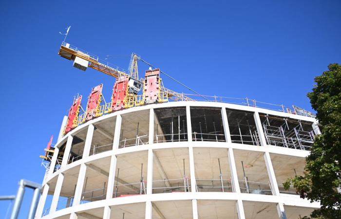 CÔTE-D’OR: François Sauvadet visited the “Osmose” construction site, an ambitious architectural project which will soon house 400 territorial agents