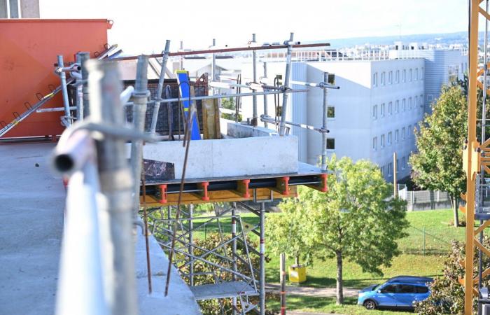 CÔTE-D’OR: François Sauvadet visited the “Osmose” construction site, an ambitious architectural project which will soon house 400 territorial agents