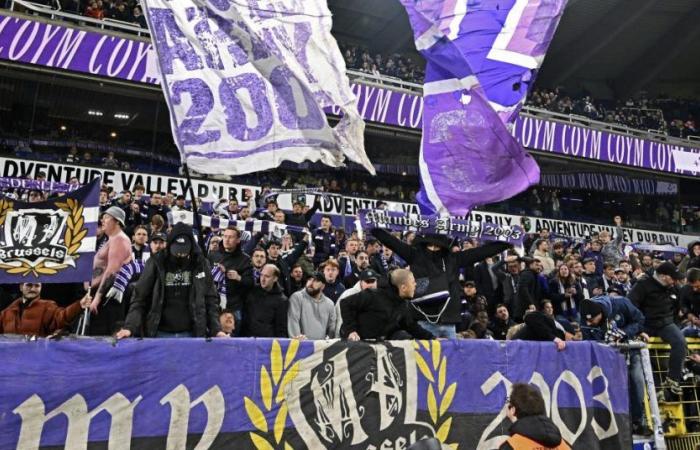 the “Mauves Army” in solidarity with the Liège fans, they will not make a sound during the first twelve minutes of the match!