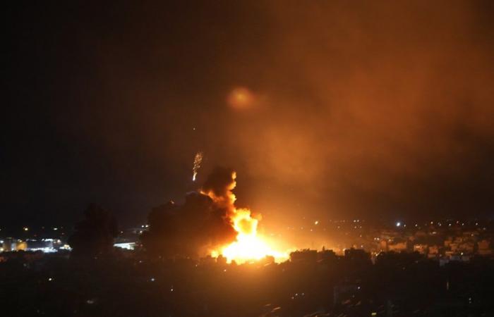 Israel carries out new series of air raids on Beirut