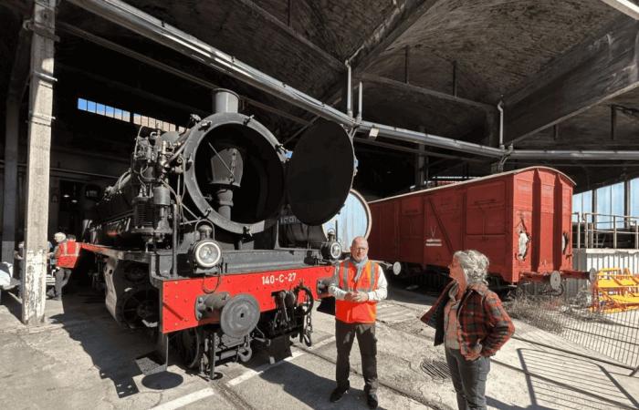 Gard notaries put a historic locomotive back on track