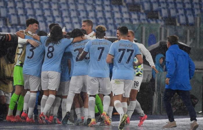 Lazio Goals Pour on Nice on Rainy Roman Evening