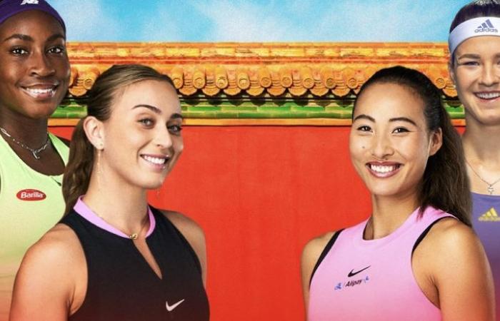 Tennis. WTA – Beijing – Gauff-Badosa, Zheng-Muchova: who will rise in the final?