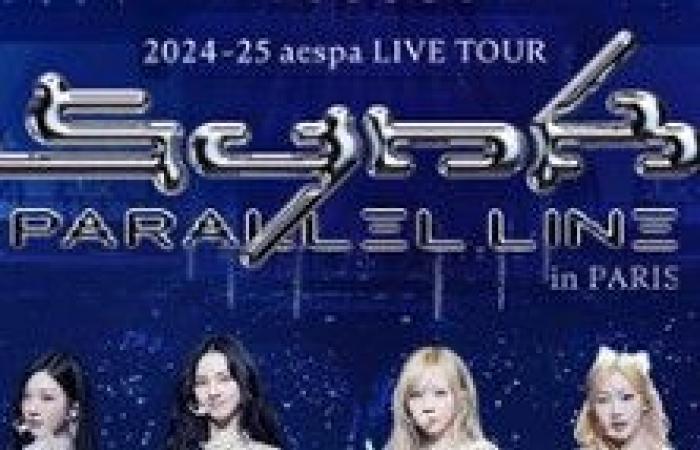 Aespa Concert – Synk: Parallel Line in Paris 2025