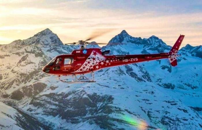 Valais caregivers have to pay for the helicopter to go to work