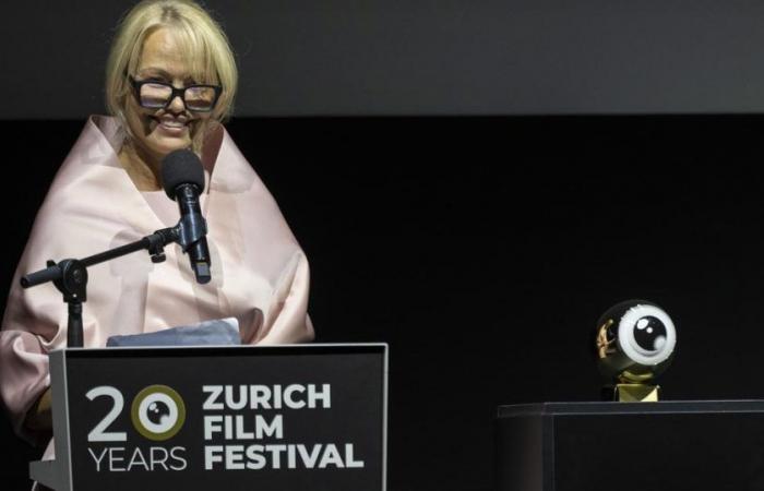 Pamela Anderson awarded at the Zurich Film Festival – rts.ch