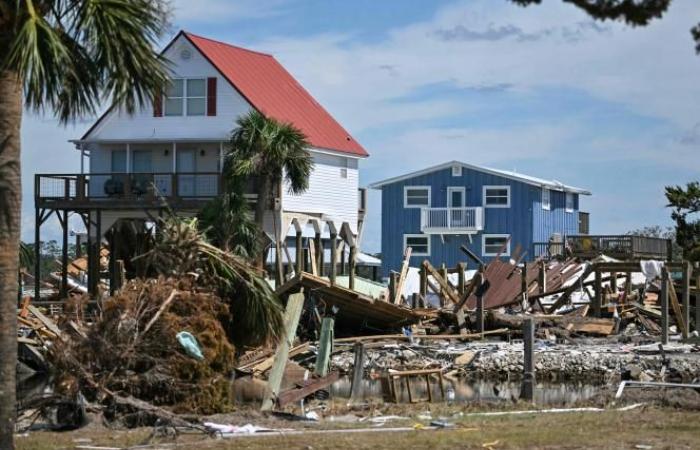 Impressive images of Hurricane Helene, which left more than 200 dead