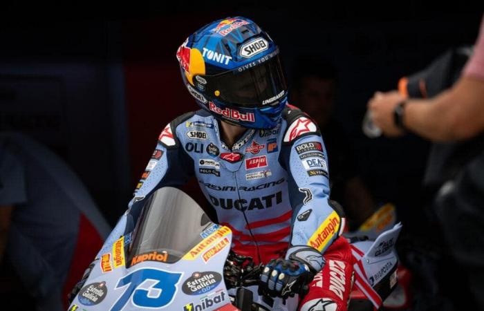 MotoGP, Japan J1, Alex Marquez (Ducati/8): “there was Marc’s train but Joan Mir and I met”