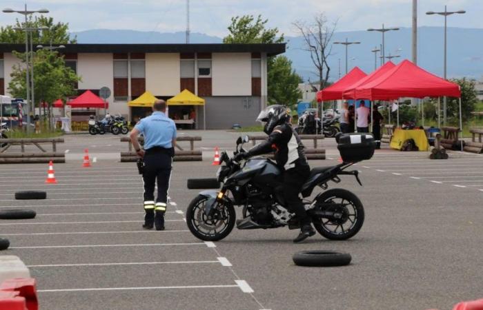 Haute-Savoie: the Bonneville motorized platoon is mobilizing for the benefit of Pink October