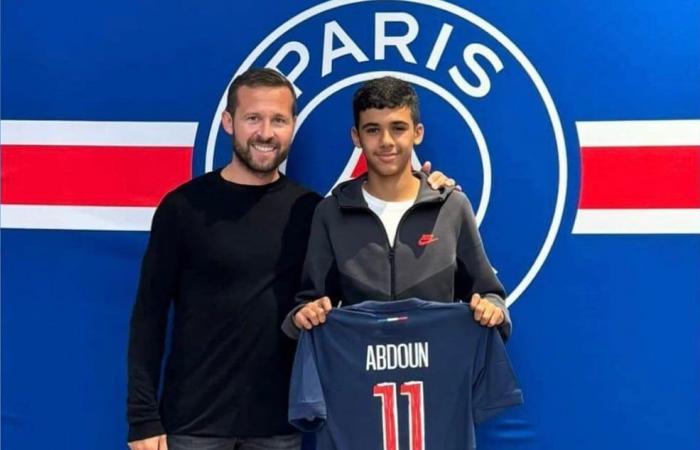 Djamel Abdoun’s son at PSG