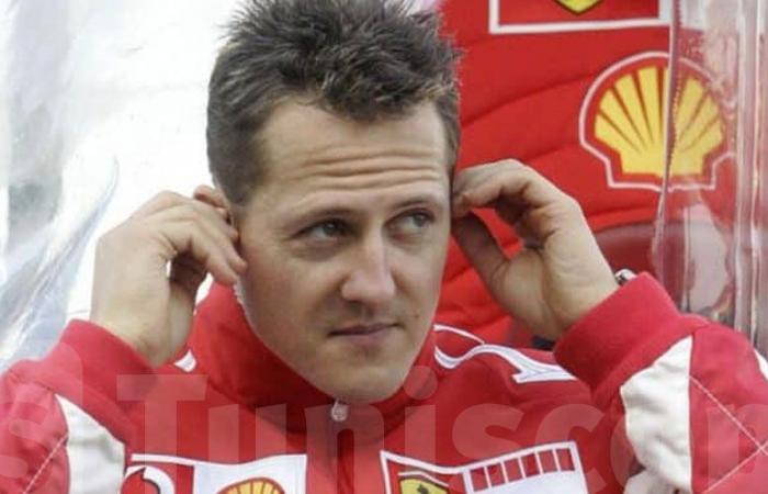 Michael Schumacher makes an emotional appearance at his daughter’s wedding