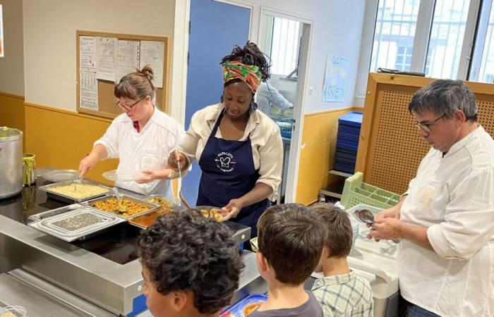 14,500 schoolchildren from Maine-et-Loire tasted a menu concocted by chef Jeanine Ahosse – Angers Info