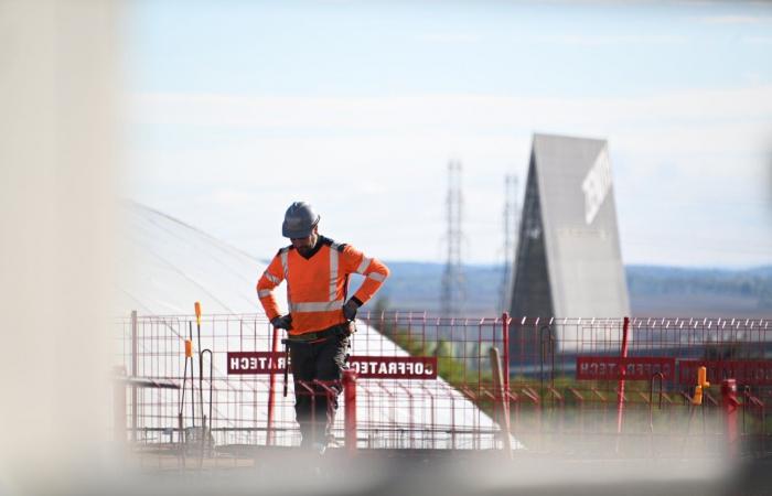 CÔTE-D’OR: François Sauvadet visited the “Osmose” construction site, an ambitious architectural project which will soon house 400 territorial agents