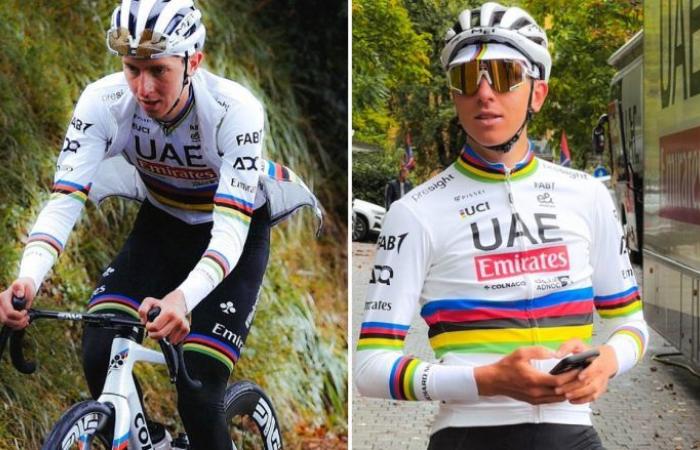 Cycling. Tour d’Émilie – Tadej Pogacar’s new rainbow jersey revealed