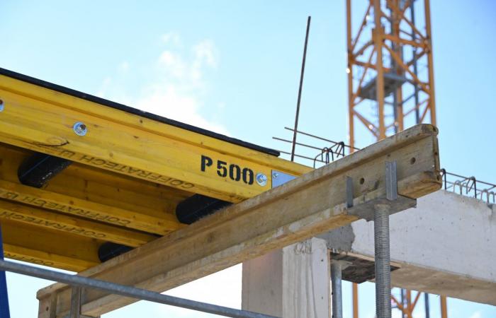 CÔTE-D’OR: François Sauvadet visited the “Osmose” construction site, an ambitious architectural project which will soon house 400 territorial agents