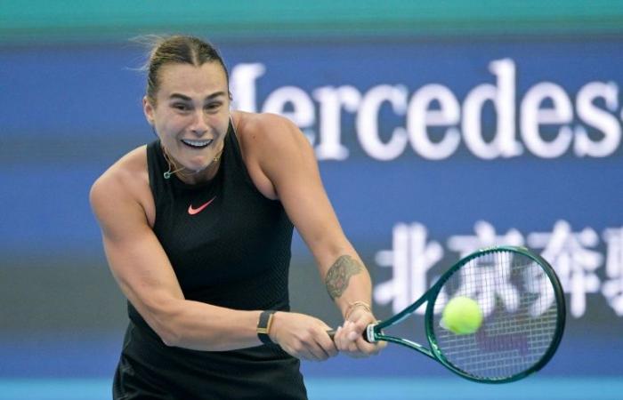 first defeat in 16 matches for Sabalenka, beaten in the quarters by Muchova