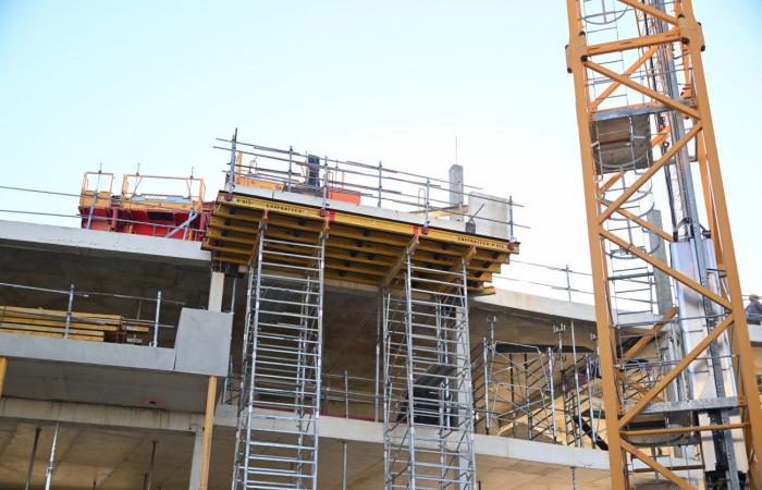 CÔTE-D’OR: François Sauvadet visited the “Osmose” construction site, an ambitious architectural project which will soon house 400 territorial agents