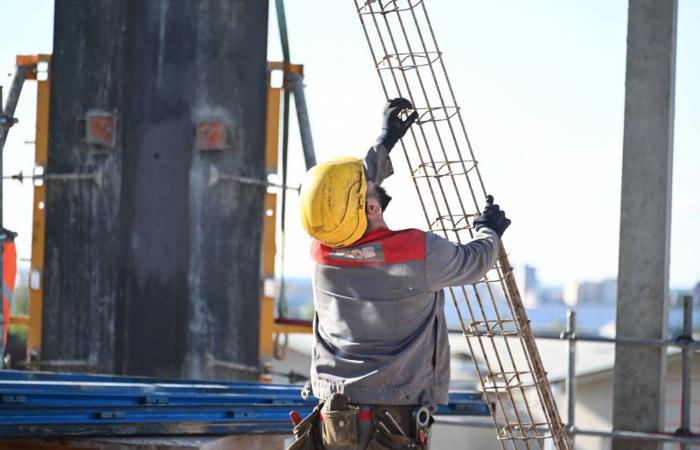 CÔTE-D’OR: François Sauvadet visited the “Osmose” construction site, an ambitious architectural project which will soon house 400 territorial agents