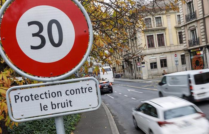 The Geneva Grand Council slows down to 30 km/h