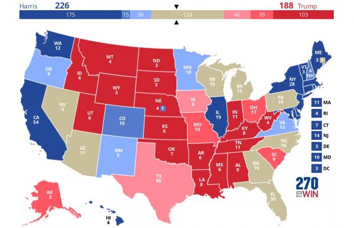 Harris or Trump? Who is leading the polls one month before the votes