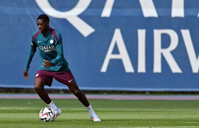 Ousmane Dembélé returned to training