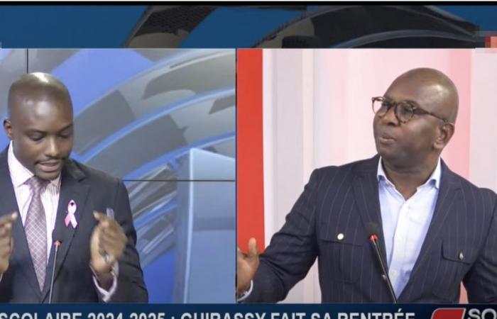 Lively verbal altercation between Minister Moustapha Guirassy and journalist Chérif Diop on TFM (video)