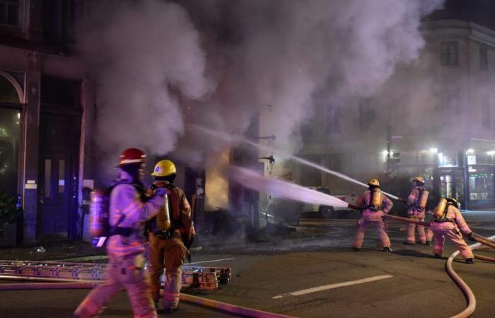 Fire in Old Montreal: two dead and three injured, including one between life and death