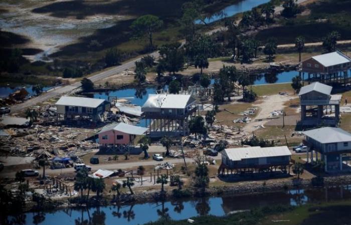 Impressive images of Hurricane Helene, which left more than 200 dead