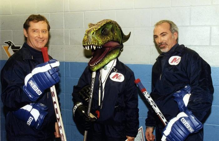 [QUIZ] Who are these Quebec stars with dinosaur heads?