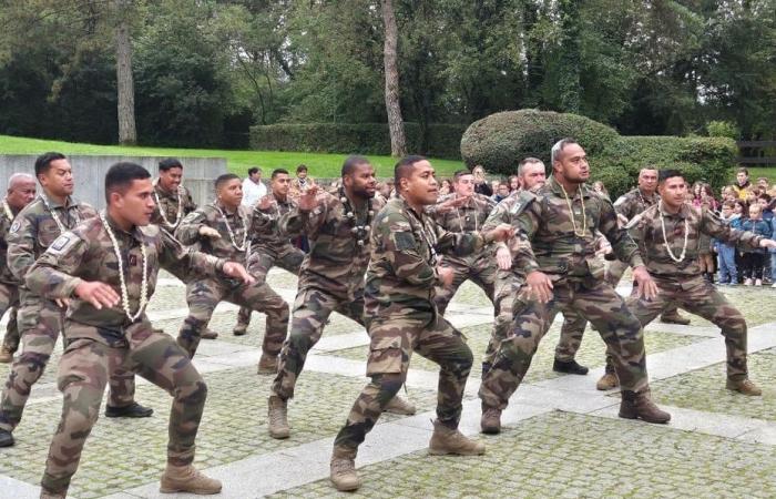 VIDEO. The haka of the XV of the Pacific at the Cross of Lorraine