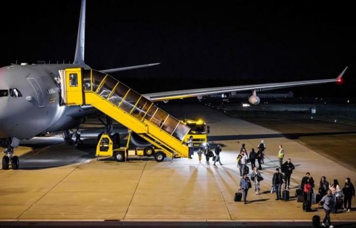 War in Lebanon: the plane repatriating 55 Belgians landed in Eindhoven (photo)