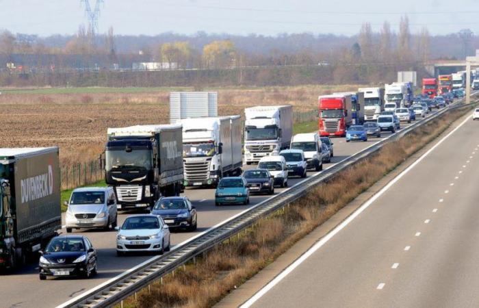 Alsace. A “large-scale” snail operation Monday against the CEA’s heavy goods vehicle tax project