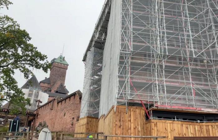 work to establish a restaurant at the Château du Haut-Koenigsbourg