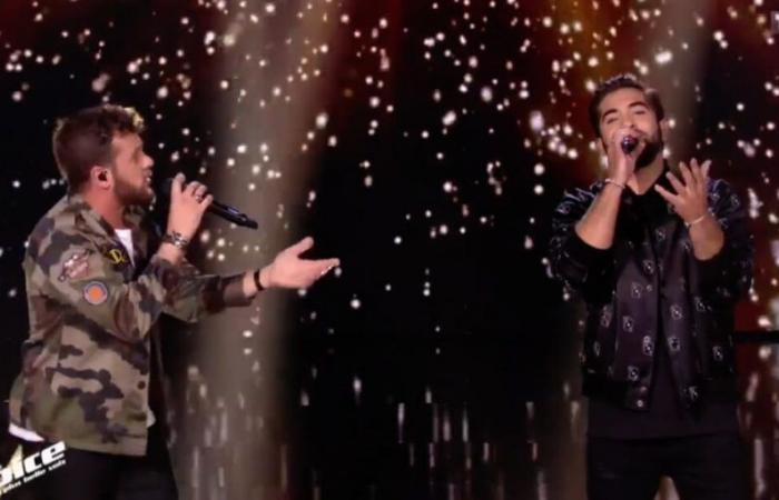 Claudio Capéo talks about his reunion with Kendji Girac behind the scenes of The Voice Kids