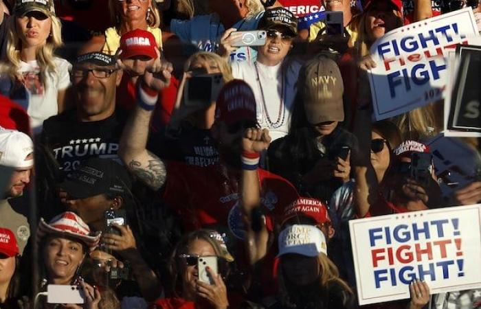 Donald Trump at rally in Butler, Pennsylvania, where he was almost killed | US elections 2024